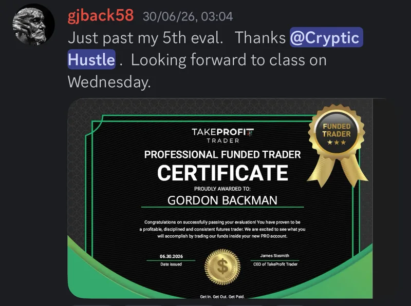 A member's message in the community