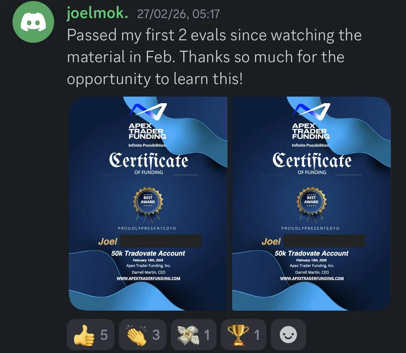 A member's message in the community