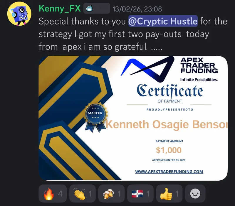 A member's message in the community